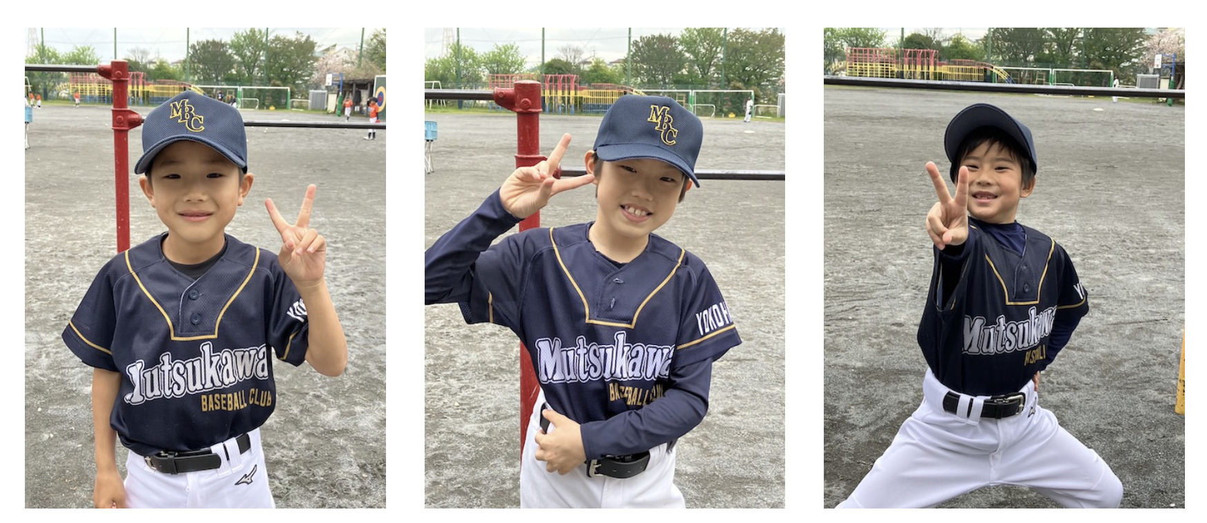 新しい仲間が3人増えました！！ | 六ツ川ベースボールクラブ